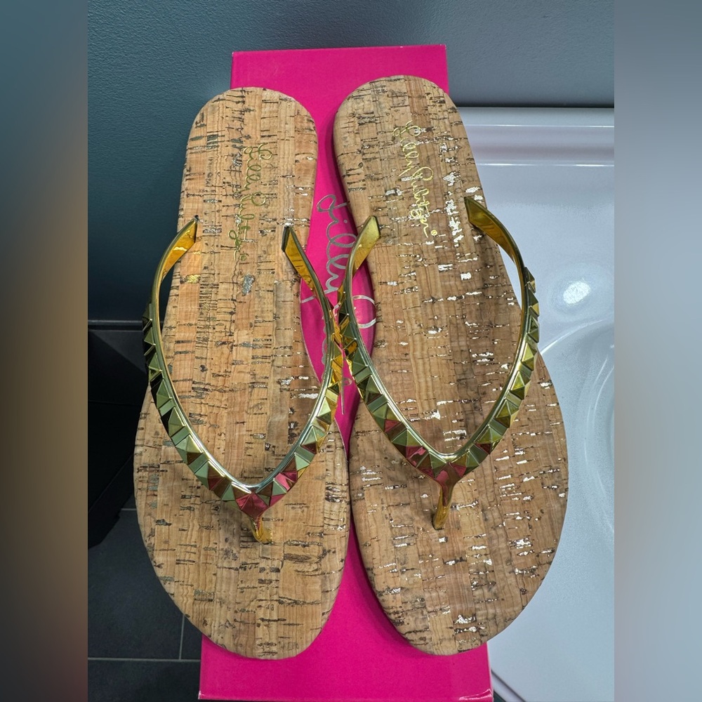 NWT Lilly Pulitzer Mira Sandals